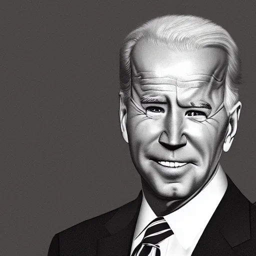 Prompt: Joe Biden as Godfather, digital art