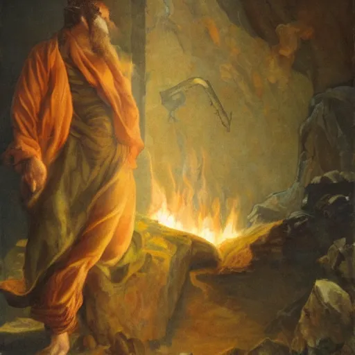 Image similar to the discovery of fire