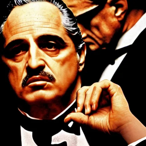 Image similar to the godfather