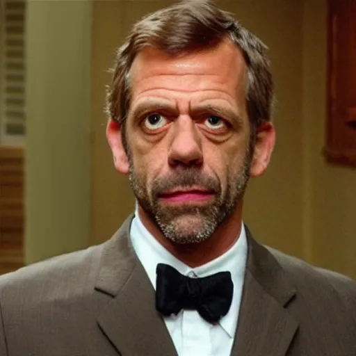 Prompt: dr. house as a muppets