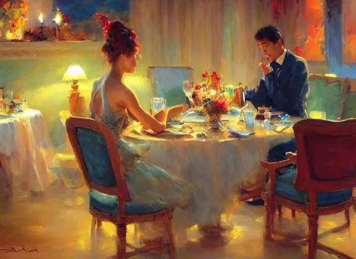 Image similar to bora bora diner by vladimir volegov and alexander averin and delphin enjolras and daniel f. gerhartz