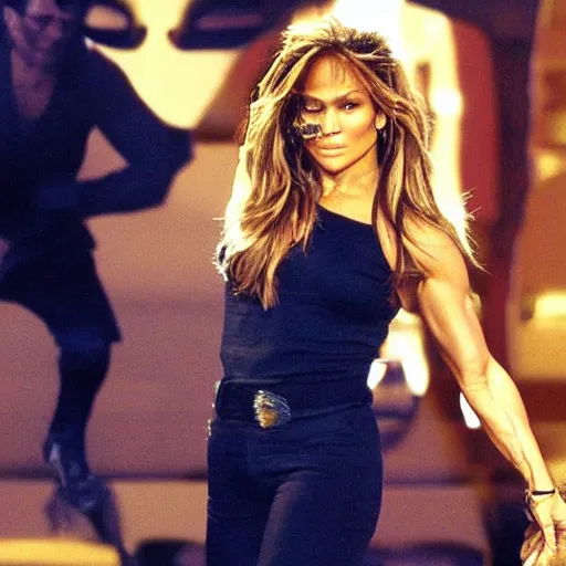 Prompt: The fist of Jennifer Lopez.