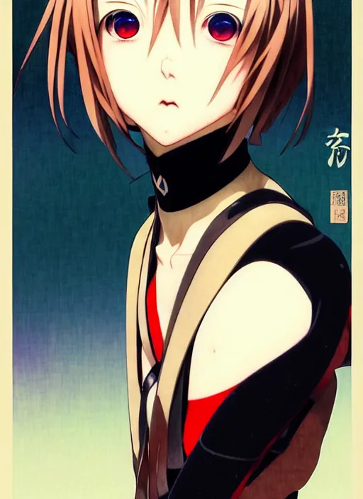 Image similar to yoshitoshi abe, anime reol, ilya kuvshinov, last exile, murata range, fine detail, perfect anime face, dramatic lighting, dynamic composition, art deco, cel shading, vivid, rich texture, alphonse mucha, ( ( ( colorful ) ) ), ( ( ( yoshinari yoh ) ) ), loish, guweiz