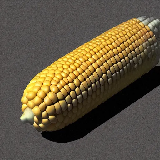 Image similar to hyperrealistic dslr film still of a corn cob with realistic proportional human appendages, stunning 8 k octane comprehensive 3 d render, inspired by istvan sandorfi & greg rutkowski & unreal engine, perfect symmetry, dim volumetric cinematic lighting, extremely hyper - detailed, incredibly real lifelike attributes & flesh texture, intricate, masterpiece, artstation, stunning