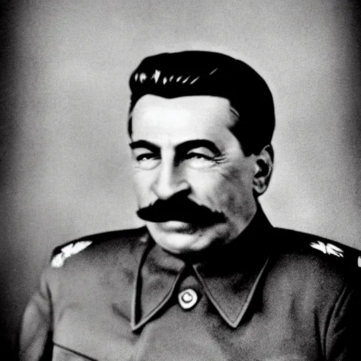 Image similar to color photo of stalin, award winning photo, 3 5 mm lense