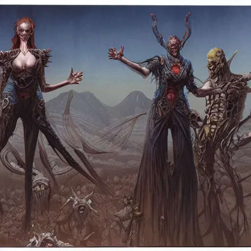 Image similar to Dying Light concept art by Gerald Brom