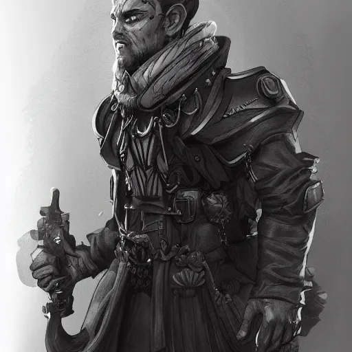 Image similar to fantasy thief sketch, high detail, artstation, pinterest