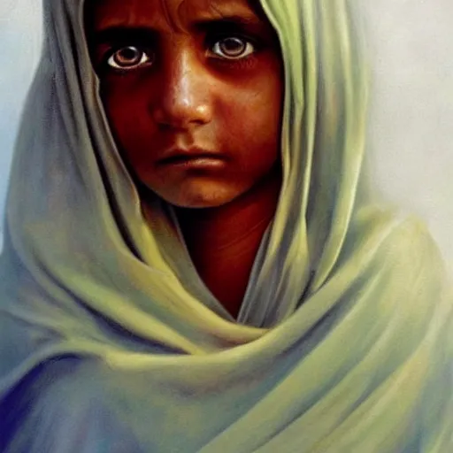 Image similar to the eyes of sharbat gula, artstation hall of fame gallery, editors choice, # 1 digital painting of all time, most beautiful image ever created, emotionally evocative, greatest art ever made, lifetime achievement magnum opus masterpiece, the most amazing breathtaking image with the deepest message ever painted, a thing of beauty beyond imagination or words