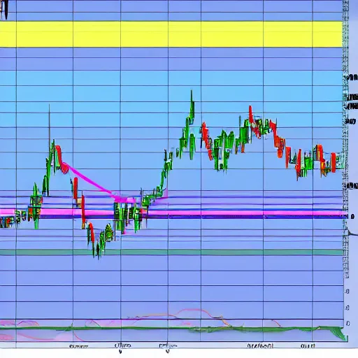 Prompt: heiken ashi chart of tsla