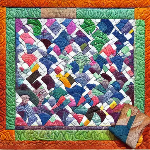 Image similar to BOGOmips, quilted