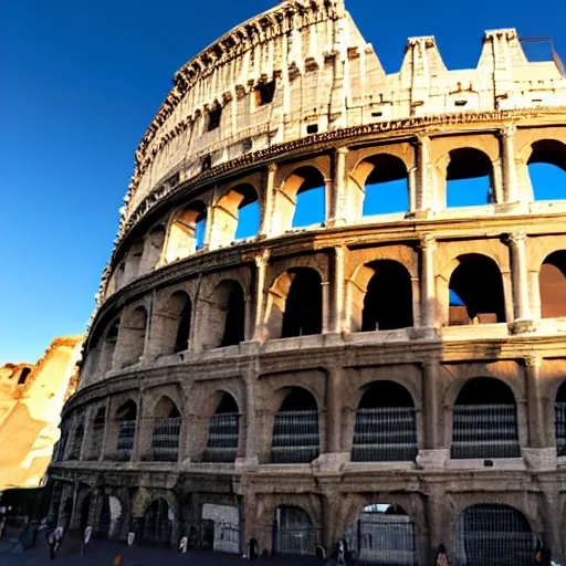 Prompt: colosseum