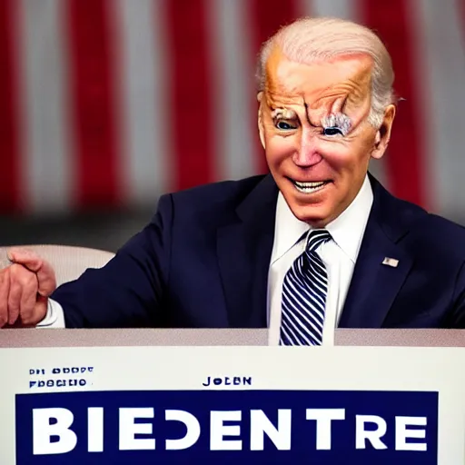 Prompt: Joe Biden farding