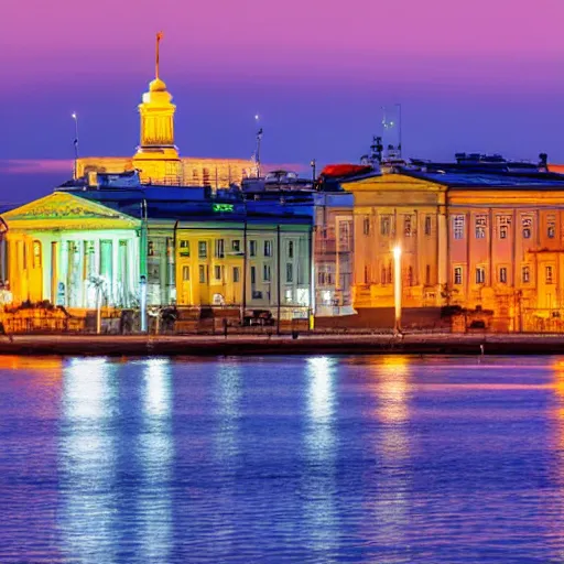 Image similar to helsinki city at night