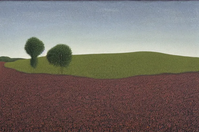 Image similar to landscape by david inshaw.