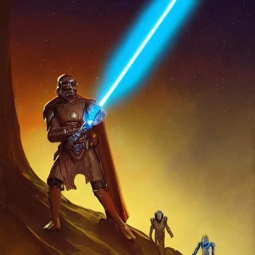 Image similar to bright, colorful, realistic, detailed from Elder Scrolls: shivering isles concept art starwars alien backlighting, kodachrome, high contrast, highly detailed, sharp focus, digital painting, concept art, illustration, trending on artstation, comic book by Alex Ross and Adam Adamowicz cover art