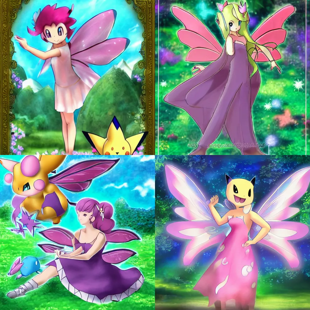 Prompt: dream fairy by pokemon