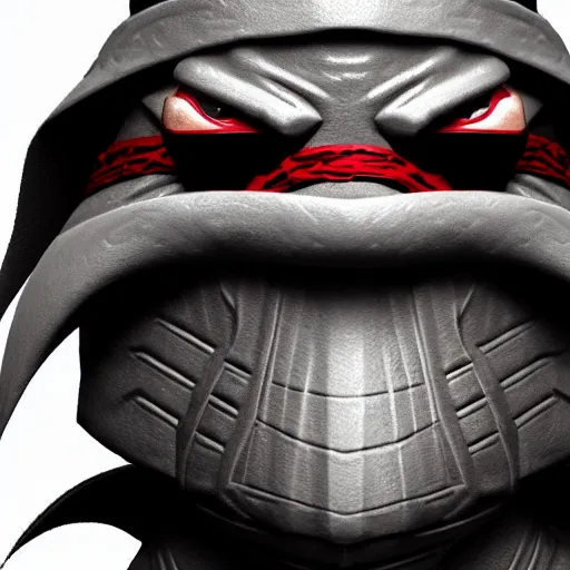 Image similar to Shredder tmnt, bust portrait, art by Eugenia firs ArtStation, Octane render, intricate detail, smooth, sharp focus,