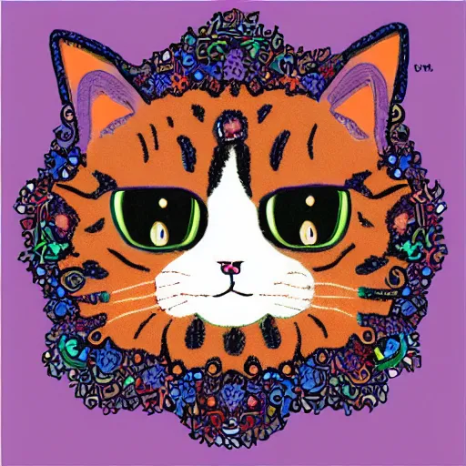 Image similar to cat mandelbrot