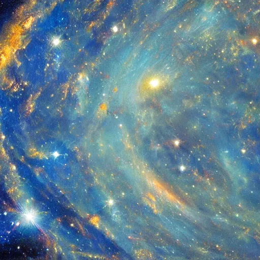 Prompt: image of a universe, mythical, intricate, high detail, nasa space image