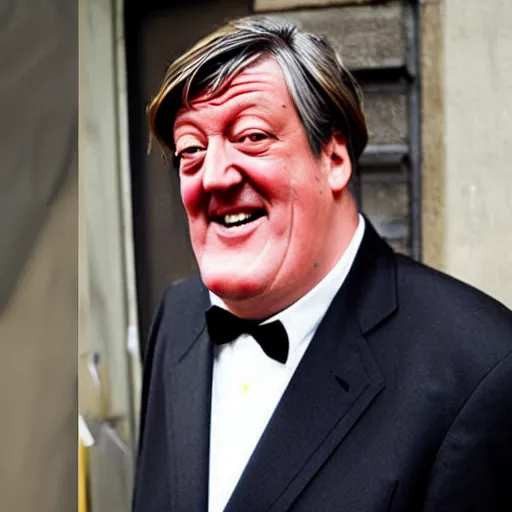 Image similar to [ french fries ] as ( stephen fry ) hybrid intercross mix