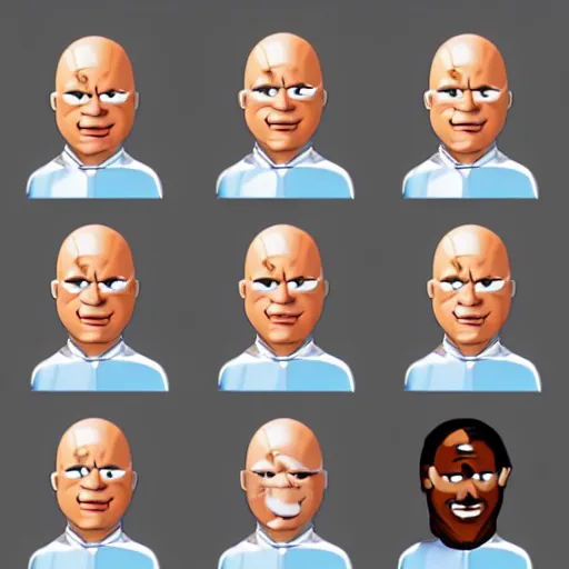 Prompt: mr. clean, various art styles