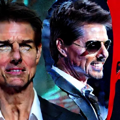 Prompt: Tom cruise as tony stark