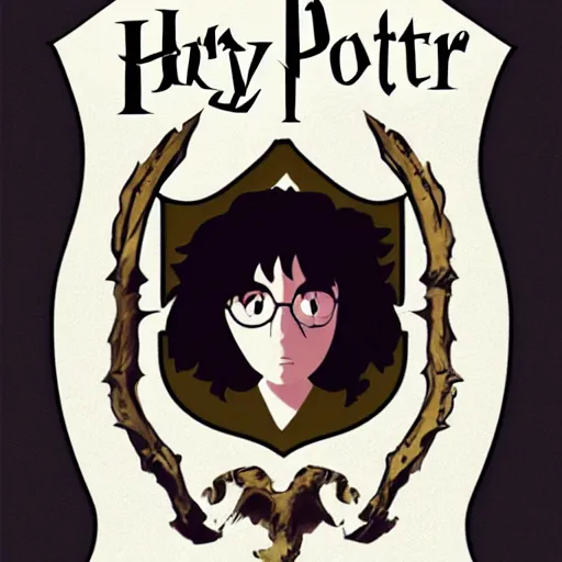 Prompt: a poster for harry potter made in ms paint