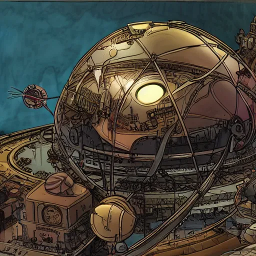 Prompt: ultrarealistic technodrome