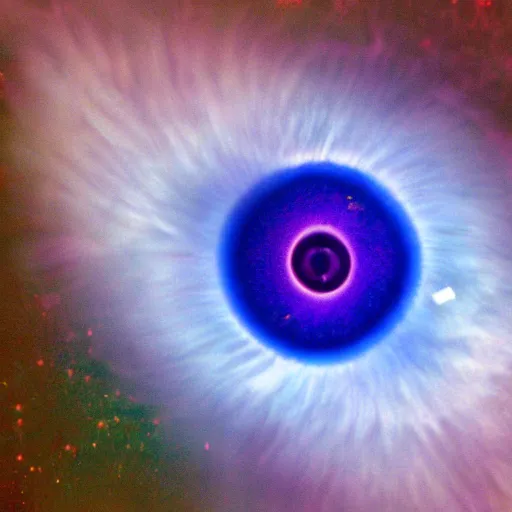 Image similar to Cat's eye nebula beautiful