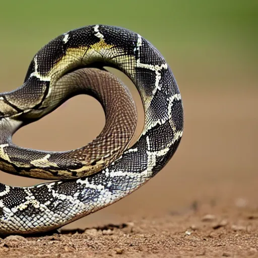 Image similar to a snake rearing its head