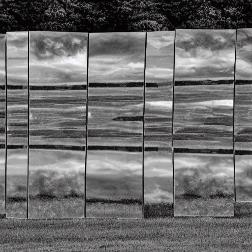 Image similar to a field full of mirrors