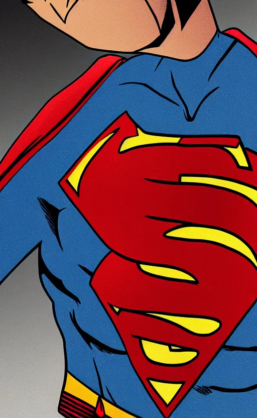 Image similar to Superman with letter Z on his chest, digital art, high quality