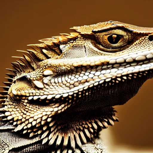 Image similar to dslr portrait still of a bearded dragon dressed like abe lincoln, 8 k 8 5 mm f 1. 4