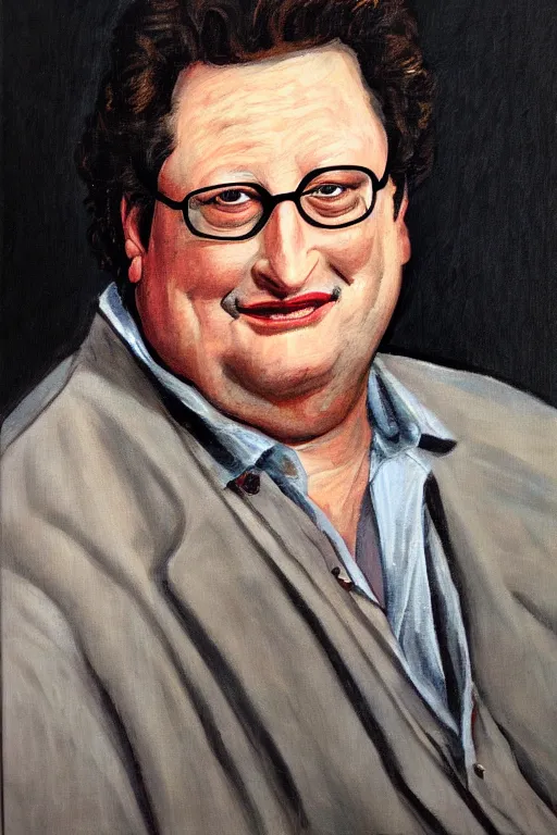 Image similar to Wayne Knight in an Elizabeth portrait, highly detailed,