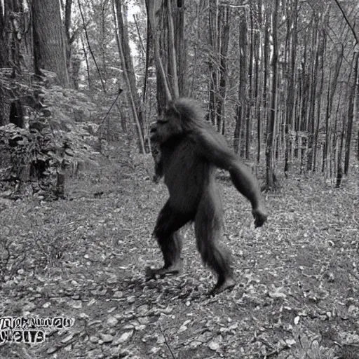 Image similar to bigfoot caught lacking on trailcam