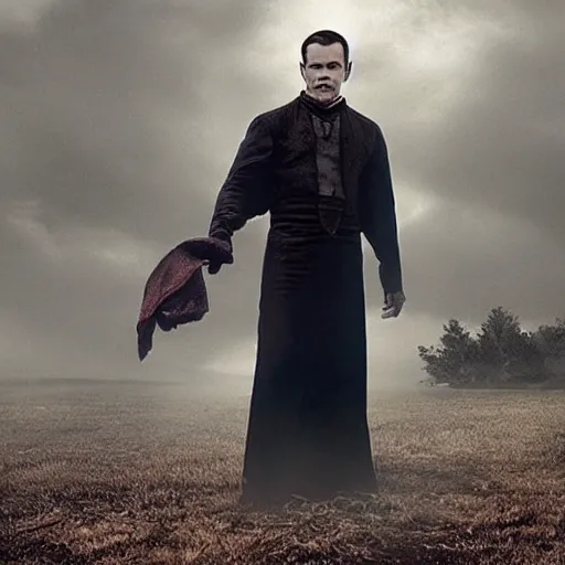 Prompt: Matt Damon as Dracula