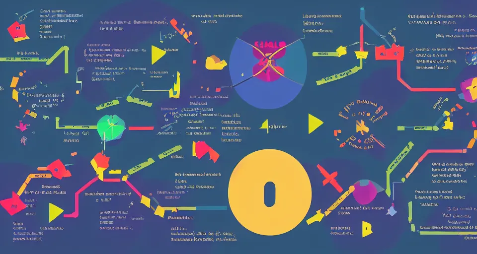 Image similar to the two complementary forces that make up all aspects and phenomena of life, by Kurzgesagt,