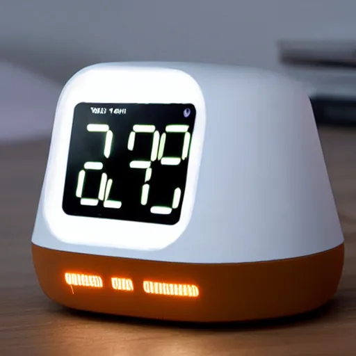 Image similar to an led alarm clock that can show anything