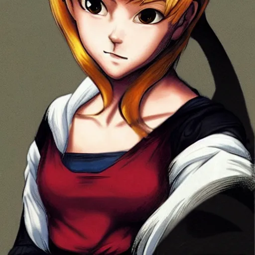 Prompt: mary sue, the most perfect character ever, catgirl, blonde, princess, heterochromia, daughter of goku and jesus christ, drawn by caravaggio