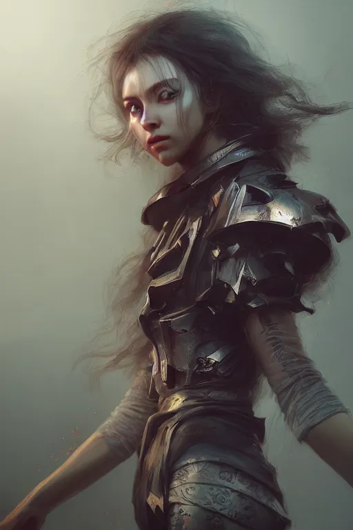 Image similar to beautiful girl necromancer, 3 d render, hyper - realistic detailed portrait, holding electricity, ruan jia, wlop. scifi, fantasy, hyper detailed, octane render, concept art,