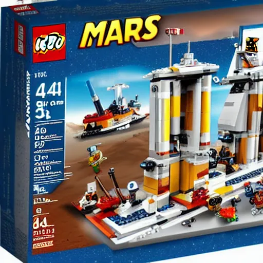 Image similar to lego mars mission set