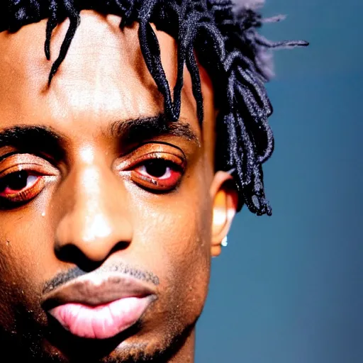 Image similar to close up of Playboi Carti