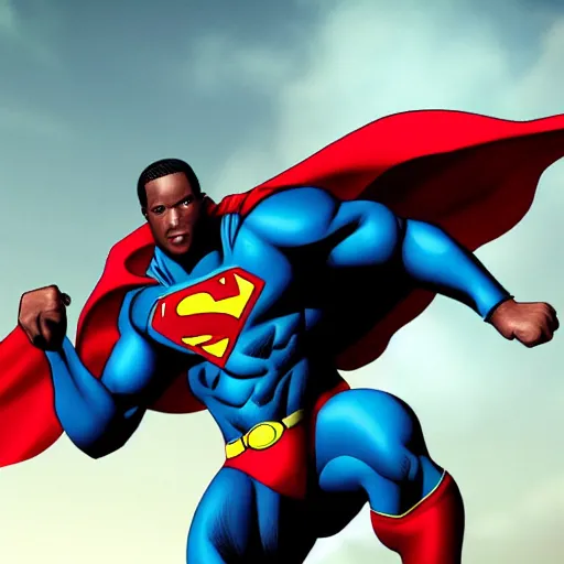 superman cartoon flying