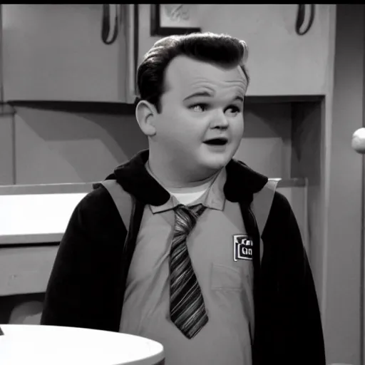 Prompt: gibby from icarly in the twilight zone