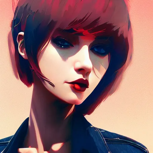 Prompt: a portrait of a beautiful punkrock gypsy, art by ilya kuvshinov and wlop and artgerm and josan gonzalez, digital art, highly detailed, intricate, sharp focus, trending on artstation hq, deviantart, pinterest, unreal engine 5, 4 k uhd image