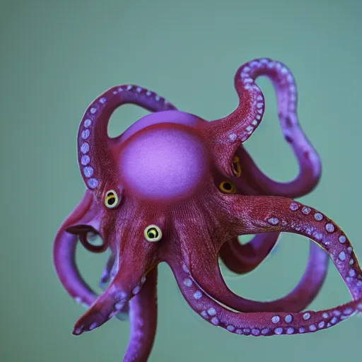 Image similar to octopus grabbing a sphere, 5 5 mm