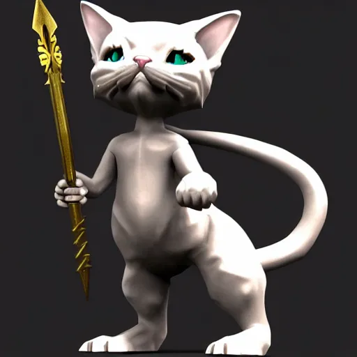 Prompt: super cute fantasy cat warrior 3D concept art by todd mcfarlane, anthropomorphic, elegant, glowing effect, ornate, dynamic, centered, sharp focus, beautiful detailed, face very realistic, Game Art!!, hyper detailed, no background, cartoon, cinematic, raytrace, Trend on artstation, C4D