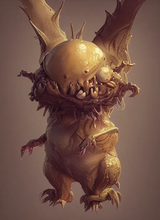 Prompt: anthropomorphic woobat, au naturel, hyper detailed, digital art, trending in artstation, cinematic lighting, studio quality, smooth render, unreal engine 5 rendered, octane rendered, art style by klimt and nixeu and ian sprigger and wlop and krenz cushart