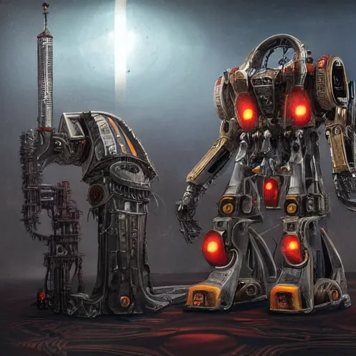 Image similar to Adeptus Mechanicus