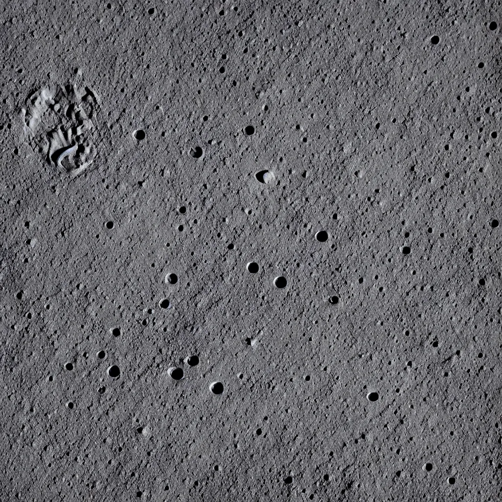 Image similar to a footprint on the moon surface moon dust close up texture texture seamless hd 8 k macro details